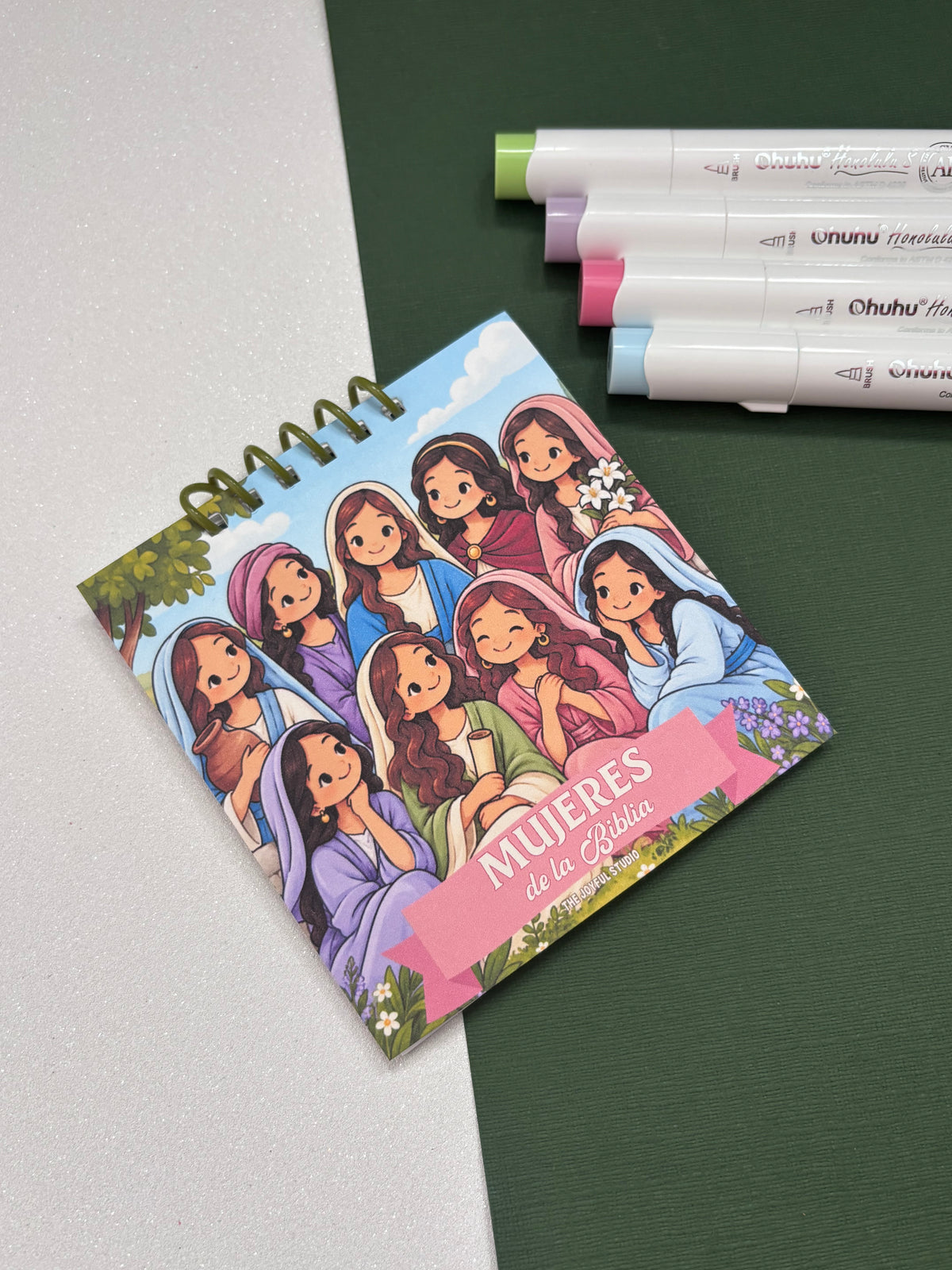 Mujeres de la Biblia- Mini coloring book