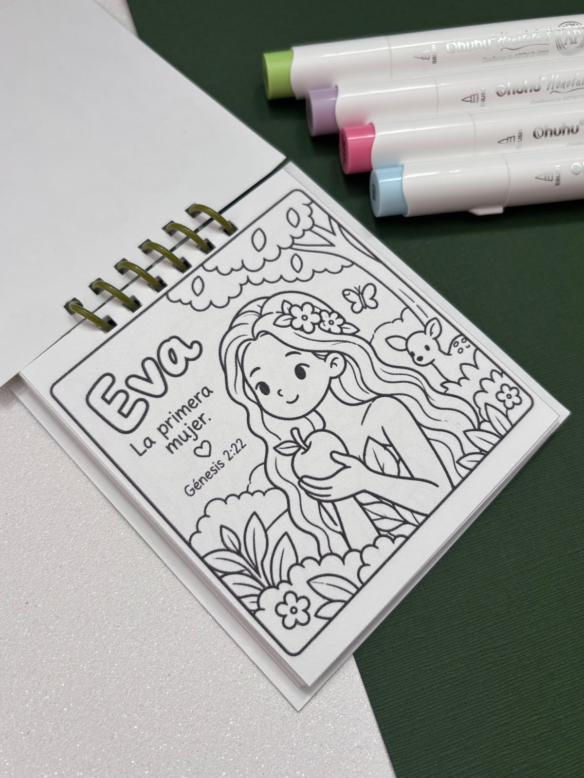 Mujeres de la Biblia- Mini coloring book